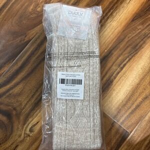 Pudus Sweater Socks Over the Knee Shoe Size 6-10 Cozy Cabin Beige